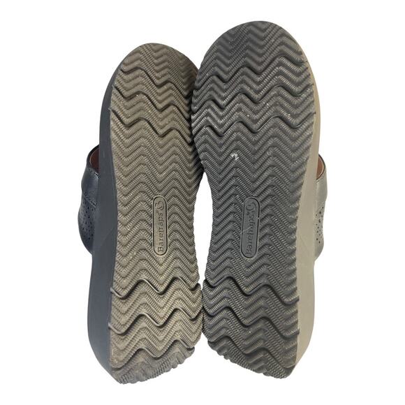 BareTraps Women’s Brett Wedge Black Slide Sandals Size-7.5m - Picture 7 of 10